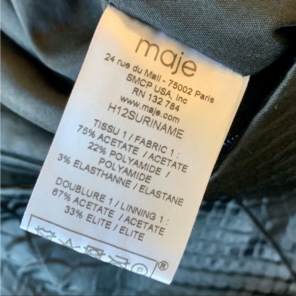 Maje Python Mini NWOT - Picture 5 of 8